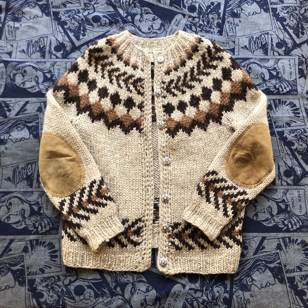 HILDA VINTAGE WOOL NORDIC SWEATER
